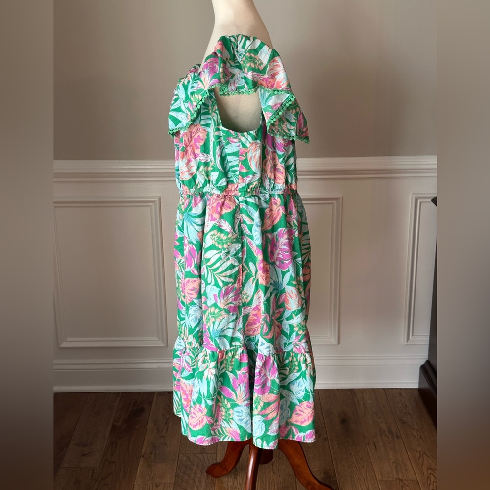 Terra & Sky Plus Size Off The Shoulder Dress size 4X - Picture 5 of 12